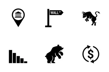 Wall Street Pack d'Icônes