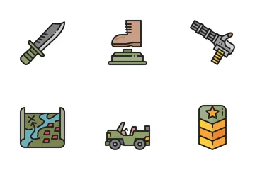 War And Military Icon Pack