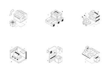Warehouse Icon Pack