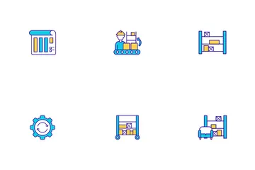 Warehouse Management Icon Pack