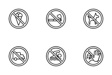 Warning Signs Icon Pack