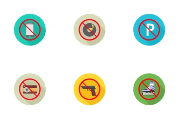 Warning Signs Icon Pack
