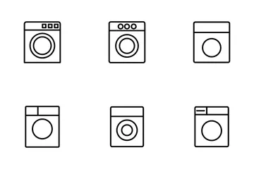 Waschmaschine Symbolpack