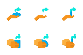 Wash Hand Icon Pack