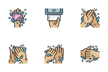 Wash Hands Icon Pack