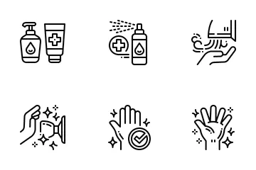 Wash Hands Icon Pack