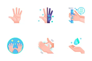 Wash Hands Icon Pack