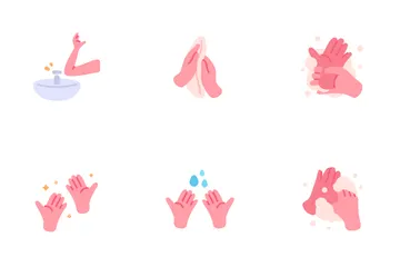 Wash Your Hands Icon Pack