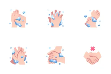 Washing Hands Icon Pack