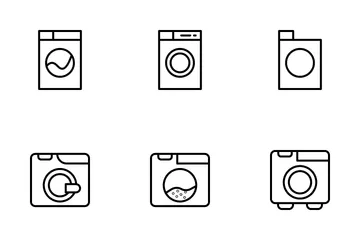 Washing Machine Icon Pack