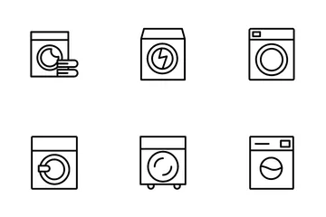 Washing Machine Icon Pack
