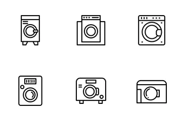 Washing Machine Icon Pack