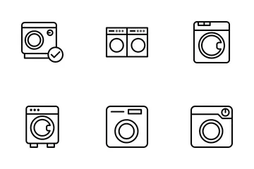 Washing Machine Icon Pack