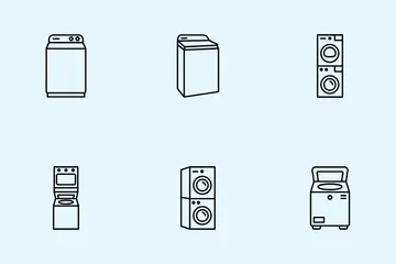 Washing Machine Icon Pack