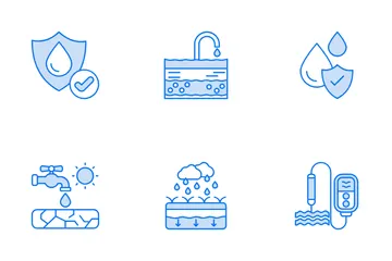 Wasserkrise Symbolpack