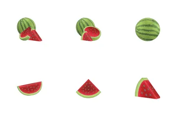 Wassermelone Symbolpack