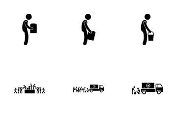 Wasserversorgung Symbolpack