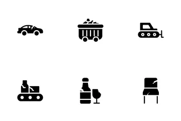 Waste And Recycling Managemen Icon Pack