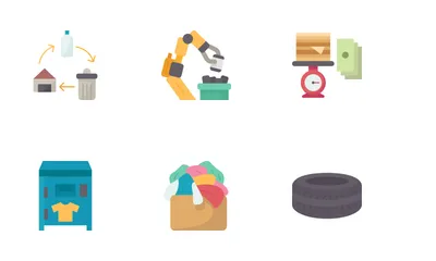 Waste Management Icon Pack