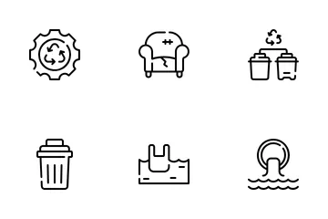 Waste Management Icon Pack