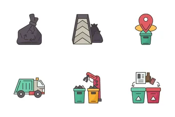 Waste Management Icon Pack