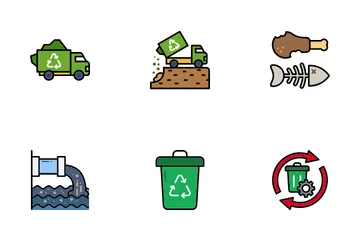 Waste Management Icon Pack