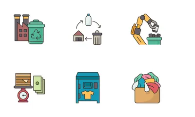 Waste Management Icon Pack