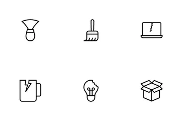 Waste Sorting Icon Pack