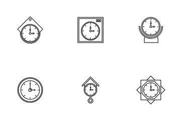 Watch And Timer Icon Pack