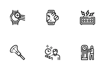 Watch Repair Service Icon Pack