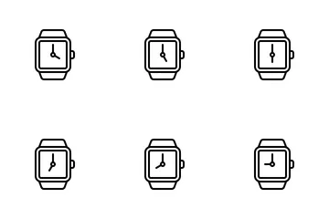 Watch Time Icon Pack