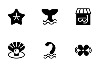 Water Activities  Icon Pack