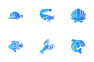 Water Animals Icon Pack