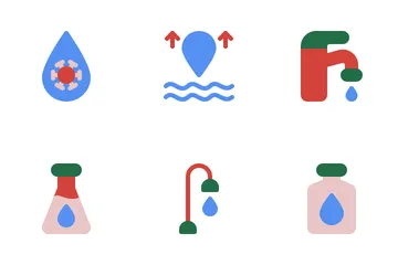Water Drop Icon Pack