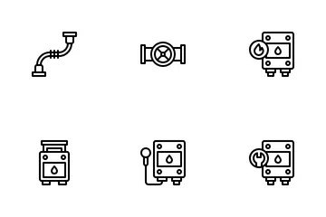 Water Heaters Icon Pack