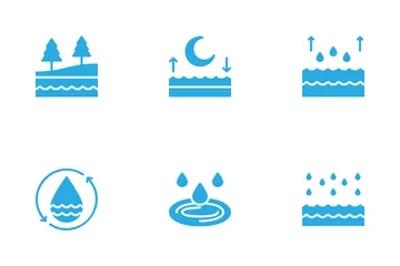 Water In Nature Icon Pack