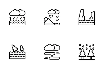 Water In Nature Icon Pack