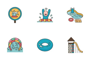 Water Park Icon Pack