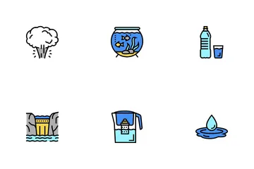 Water Purification Icon Pack