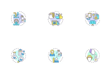 Water Reuse Icon Pack