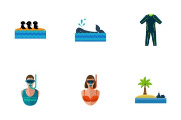 Water Sports  Icon Pack