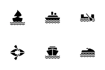 Water Transport Icon Pack