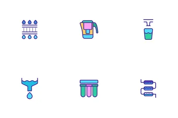 Water Treatment Icon Pack