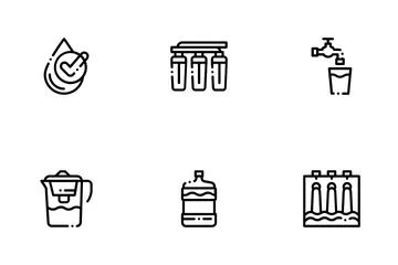 Water Treatment Icon Pack