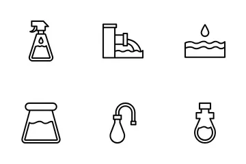 Water Treatment Icon Pack