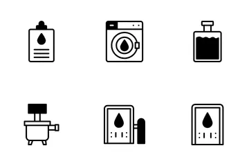 Water Treatment Icon Pack