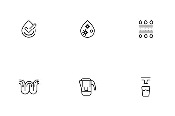 Water Treatment Icon Pack