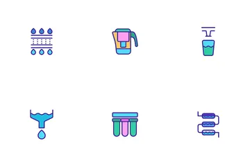 Water Treatment Icon Pack