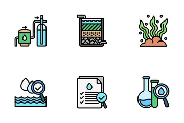 Water Treatment Icon Pack