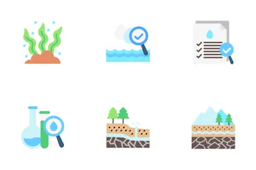 Water Treatment Icon Pack